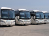 4 Driver Bus Lines Scania busses lined up in a row